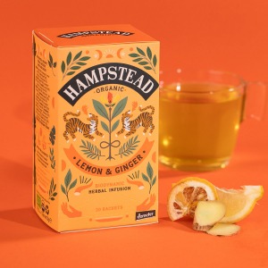 햄스테드 유기농 티 레몬진저 30g(1.5gx20) (4)